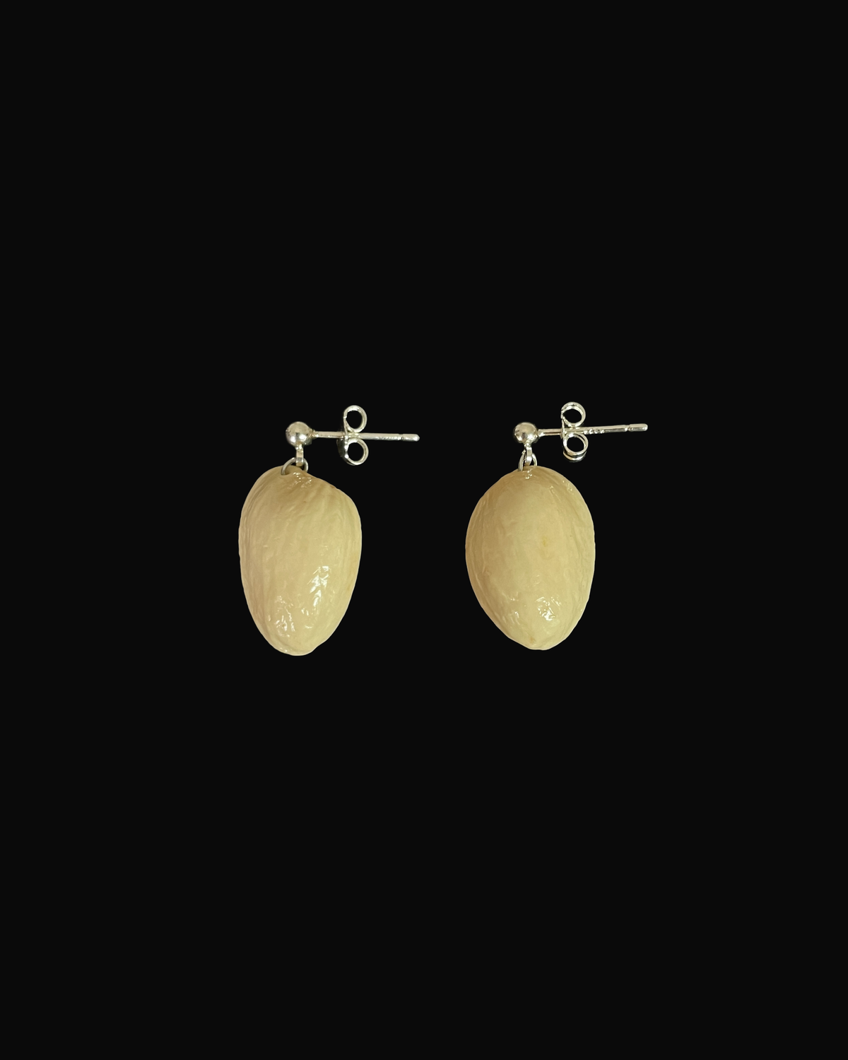 Pistachio Shell Earrings